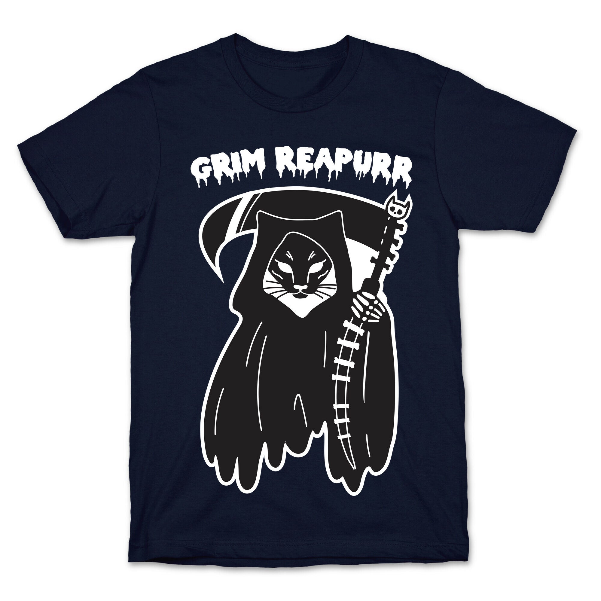 Grim Reapurr Cat T-Shirt
